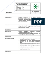 Sop Pelayanan Laboratorium 24 Jam