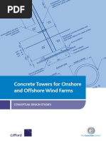 Hybrid Wind Turbine Tower Design Study | PDF | Wind Power | Wind