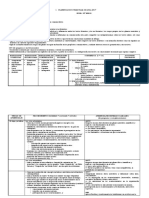 Planificación Curricular Tercero Medio 2017