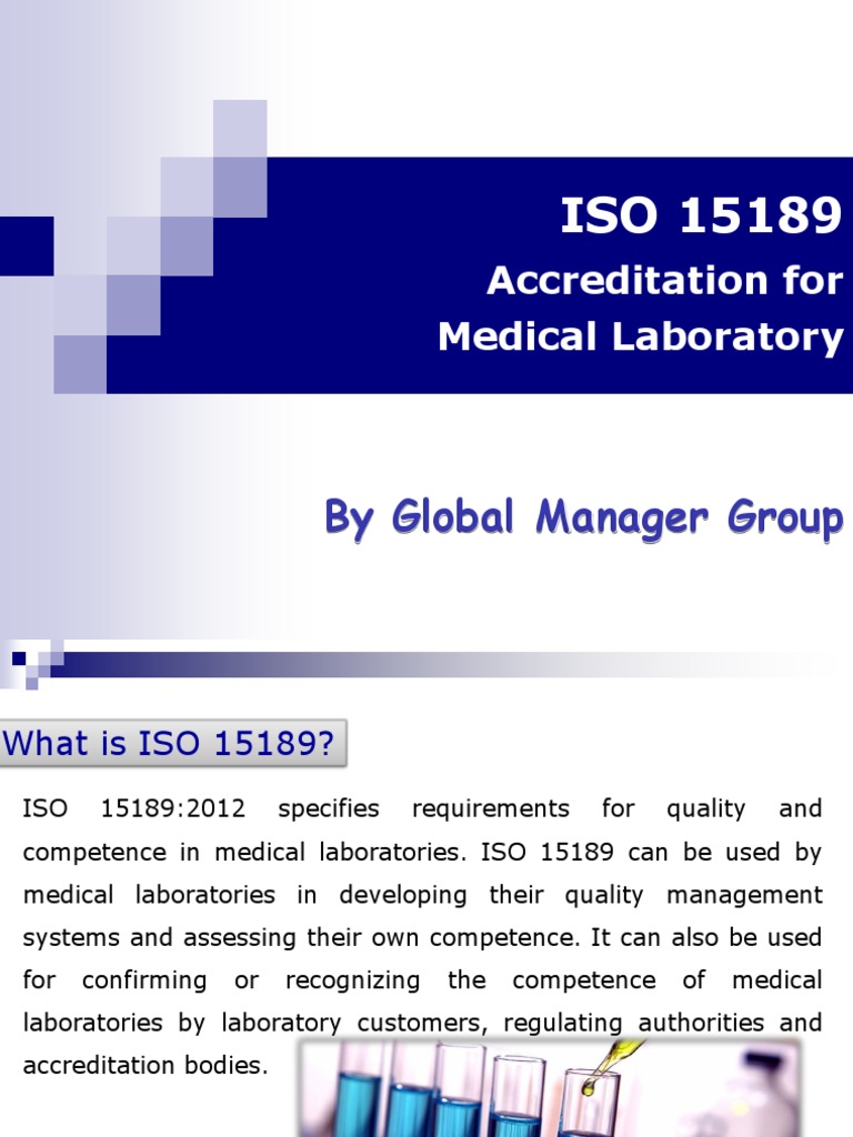Required documents for ISO 15189 Certification Medical Laboratory