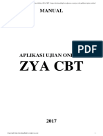 Manual Aplikasi Ujian Online ZYA CBT Untuk Administrator