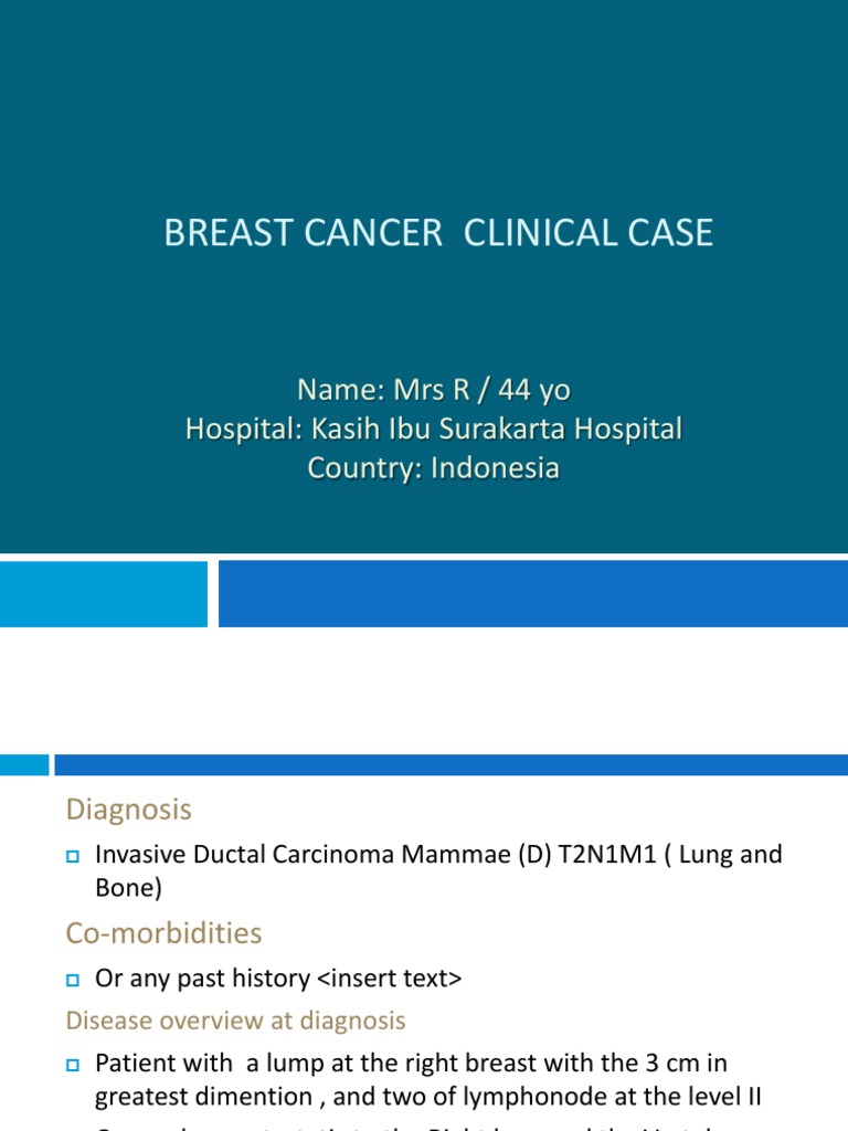 case study on breast cancer ppt