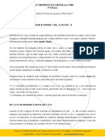 N. 18 - O Que É Crase - De... A Ou Da... À