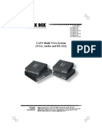 CAT5 Multi VGA System (VGA, Audio and RS-232)