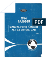 Manual Owner Guide Ford Ranger XLT SUPER CAB 1996 Chile