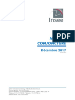 INSEE - Note de conjoncture de décembre 2017