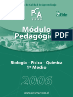 Modulo Pedagógico Biologia - Fìsica y Química PCA 2006
