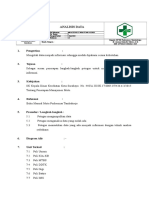 Sop Analisis Data