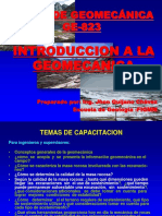 Curso de Geomecánica Introducción