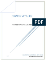 Signos Vitale Grupo 1