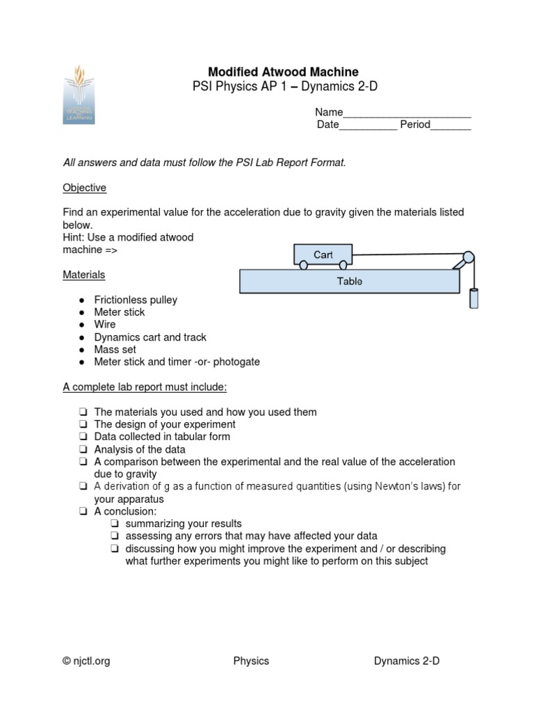 AP Phys1 Atwood Machine Lab 2014-08-14