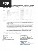 download and pdf matt mou 2018 Willie College  Taggart Contract Employment  Football