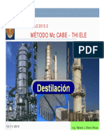 DestiLacion Mccabe Thiele