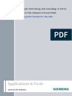 Configuração S7 1200 X Inversores Siemens em RS485 - ConfigurationExample - x8 - S7-1200 - USS - v1d0 - en PDF