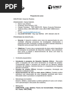 Proposta de Curso (Desenho Realista)