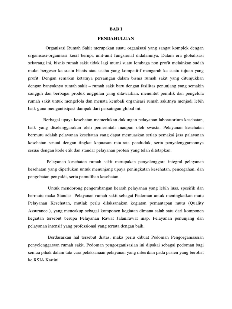 Pedoman Pengorganisasian Kamar  Jenazah  Baru
