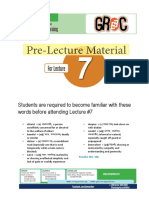 Pre-Lecture Materials For Lecture 7 (Sentence Equivalence)