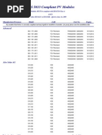 Download PV Module List - CEC Aug 2010 by SolarShop Australia SN36774907 doc pdf