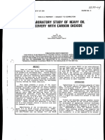 CIM 85-04- Laboratory Study of Heavy Oil Recovery With Carbon Doixide