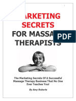 Marketing Secrets for Massage Therapists Ver2