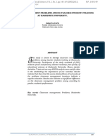 Ejbss 1258 13 Classroommanagementproblems PDF