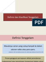 Definisi Dan Klasifikasi Tenggelam