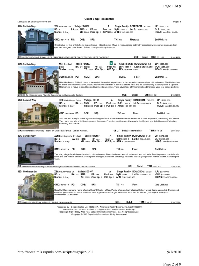 Hiddenbrooke Homes For Sale PDF Interior Design Building Engineering