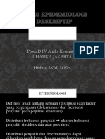 Minggu 6 Studi Epidemiologi Deskripti