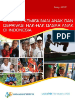 Analisis Kemiskinan Anak Dan Deprivasi Hak Hak Dasar Anak Di Indonesia