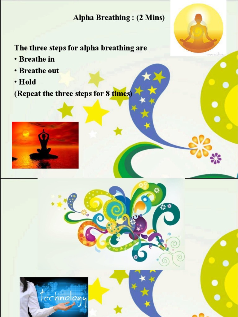 Alpha Breathing Techniques Explained | PDF | System On A Chip | Central ...