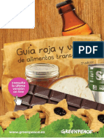Guía Roja y Verde de Alimentos Transgenicos PDF