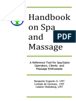 Handbook on Spa and Massage 4 x 6