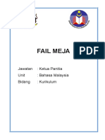 Template Fail Meja