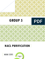 Group 5 - NaCl Purification and Synthesis of KNO3.pptx