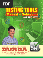 DurgaSoft Testing Tools Brochure PDF