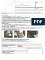 Cambio de Aceite y de Filtro Motor