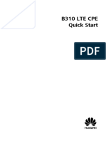 Huawei B310s 927 Quick Start Guide