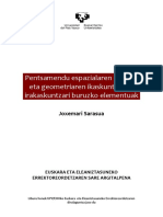 Pentsamendu Espaziala Geometria Ikaskuntza Irakaskuntza