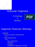 Molecular Diagnosis in Oncology & Genetics