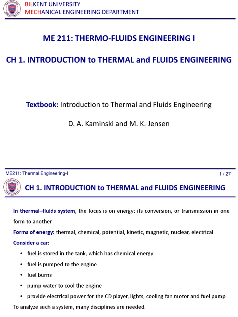 Introduction to Thermo-Fluids Engineering | PDF | Heat Transfer | Heat