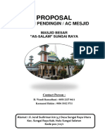 Proposal Masjid Assalam