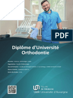 Diplome d'Universite Orthodontie (SALON-27182)