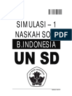 Simulasi 1 Bahasa Indonesia PDF