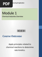 Module 1 Chemical Industry