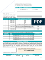 BSN Balance Transfer Application Form