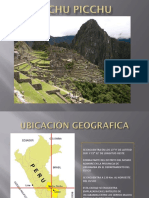 Analisis Macchu Picchu