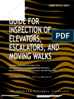 ASME A17.2-2001 Inspection of Elevators, Escalators and Movi PDF