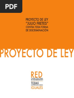 Proyecto de Ley Julio Fretes Contra Toda Forma de Discriminacic3b3n