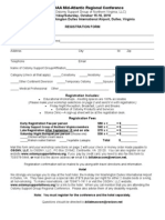 Oct 2010 Registration Form