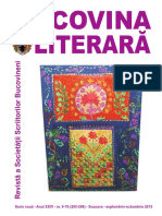Bucovina Literara 9 10 2015 PDF